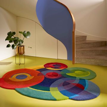 Sonia and Sonya Rug Modern Colourful