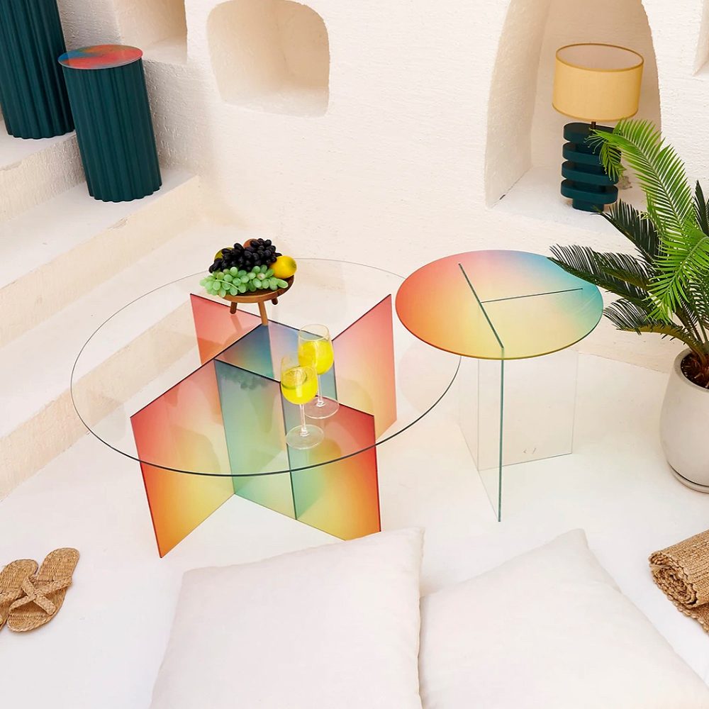 Studio Monsoleil Murano Glass Table