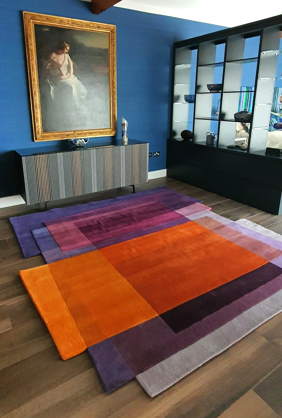 custom after albers deep rug