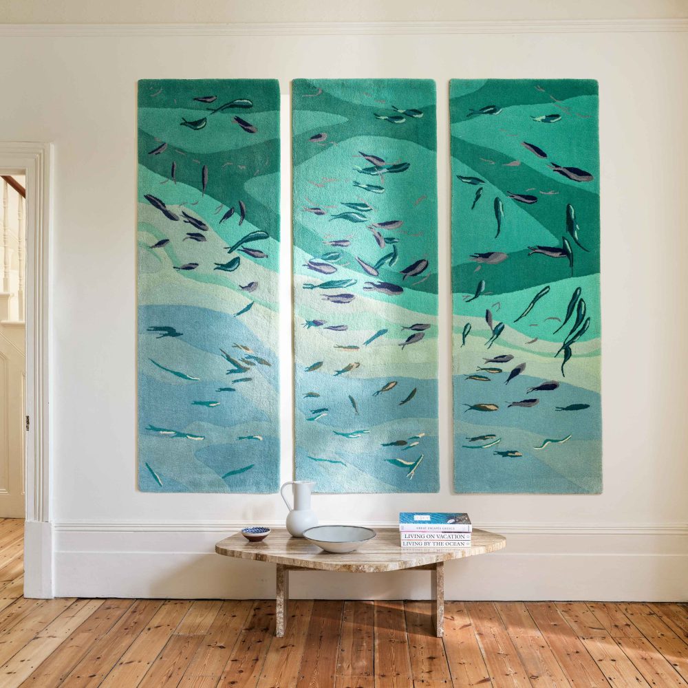 Fishes in Greece Triptych