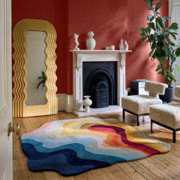 Sedona Irregular Area Rug Modern