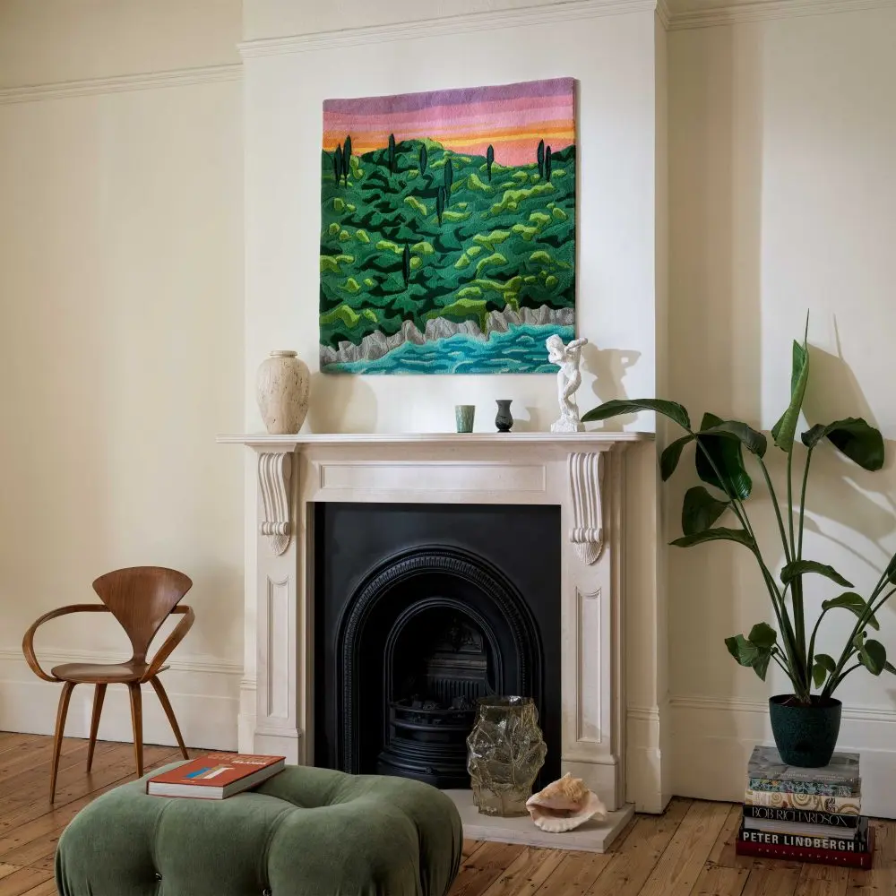 Island Sunrise Rug Wall Hanging Sonya Winner