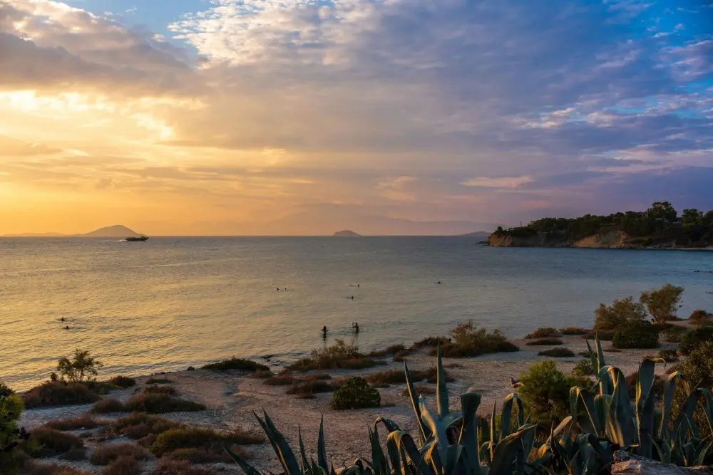 Sunsrise in Greece