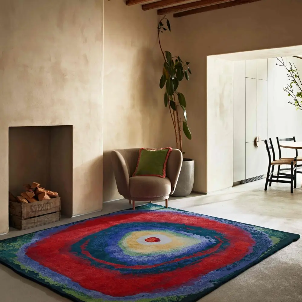 Kandinsky 1 Rug by Sonya Winner