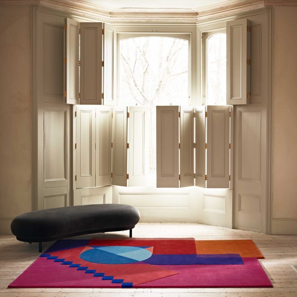 Santorini sunset rug sonya winner