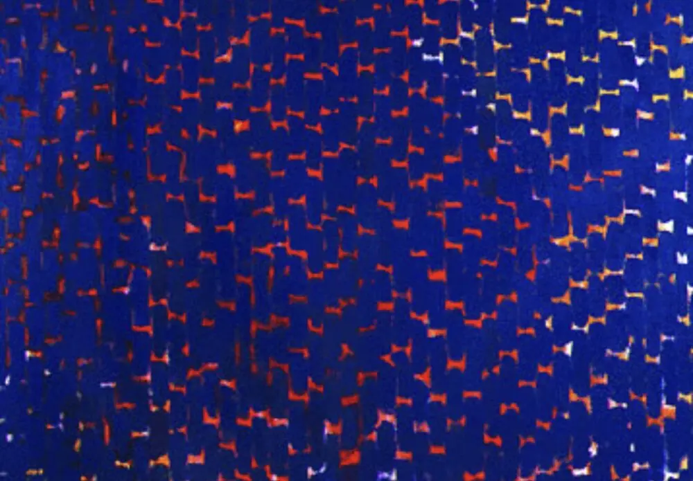 Alma Thomas Evening Glow