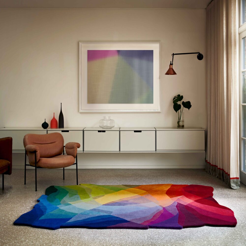 The Colour Canyon Rug by Sonya Winner