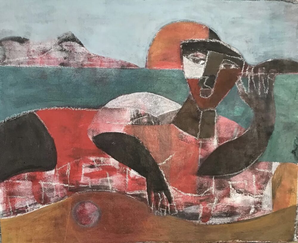 A painting by Klara Koitler