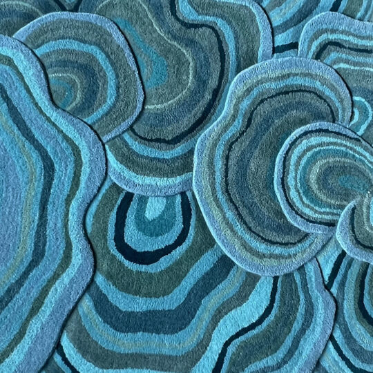 Lichen Teal close up