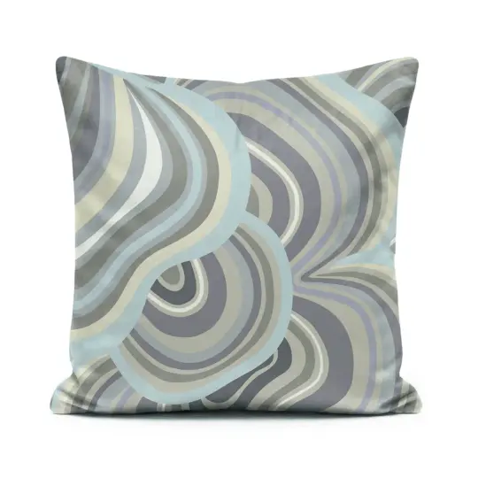 Burgundy purple and orange designer velvet cushion