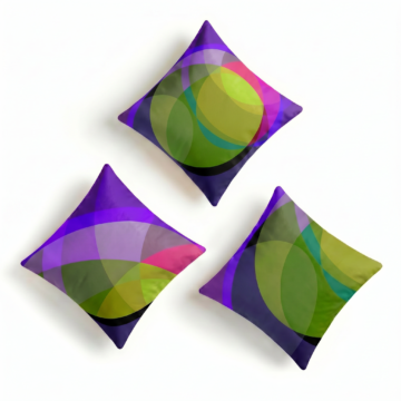 Galaxy set of 3 cushions