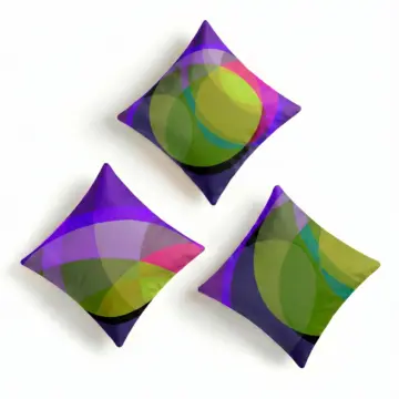 Galaxy set of 3 cushions