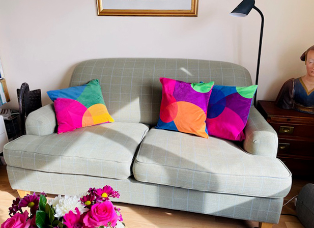 Set of 3 Bubbles Cushions