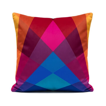 Rainbow Rug cushion