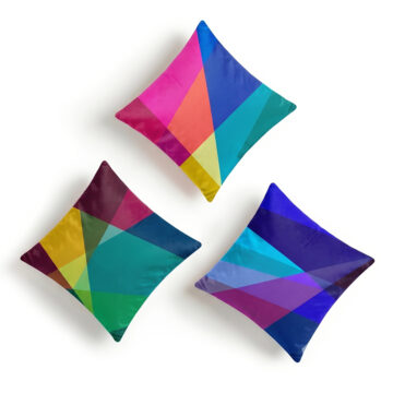 Set of 3 Kaleidoscope Cushions