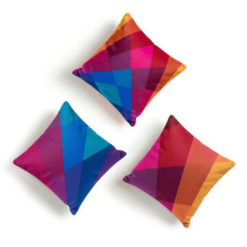 Rainbow Rug cushions