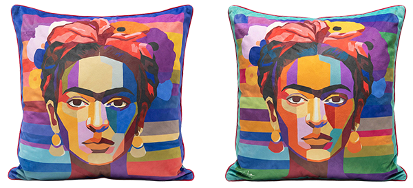 Viva Musa cushion both sides