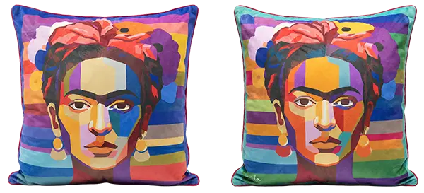 Viva Musa cushion both sides