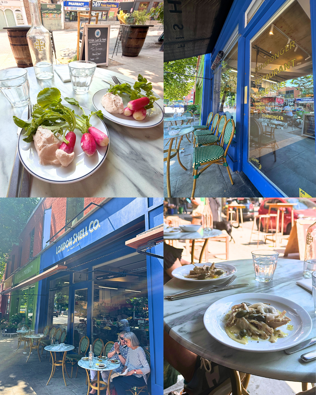 London Shell Co Fishmongers restaurant Swains Lane