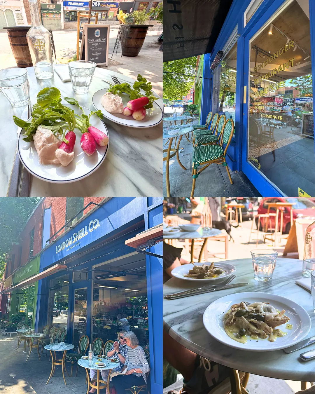 London Shell Co Fishmongers restaurant Swains Lane