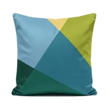 Soft velvet prism vibrant cushions